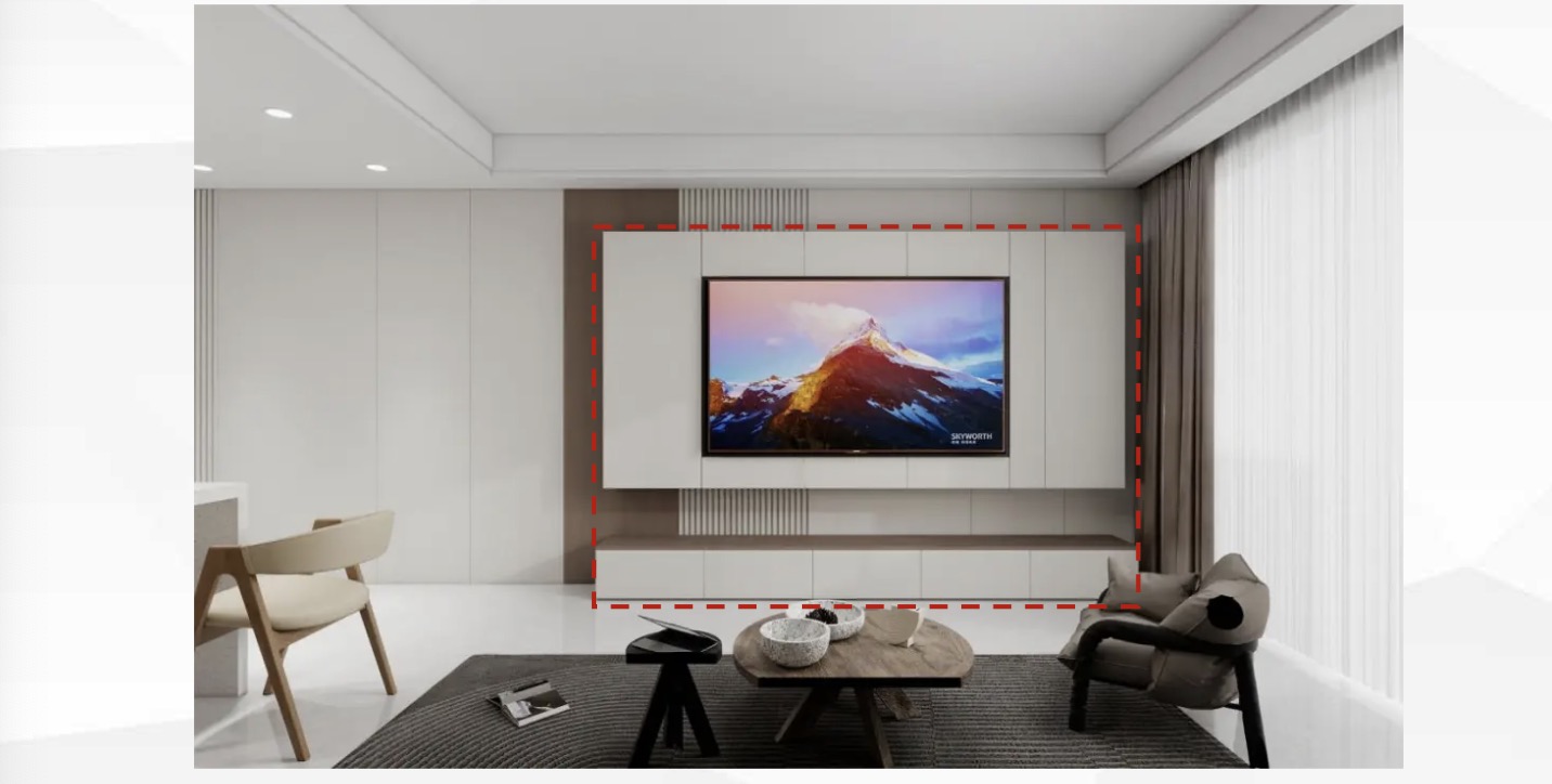 TV Feature Wall Cabinet