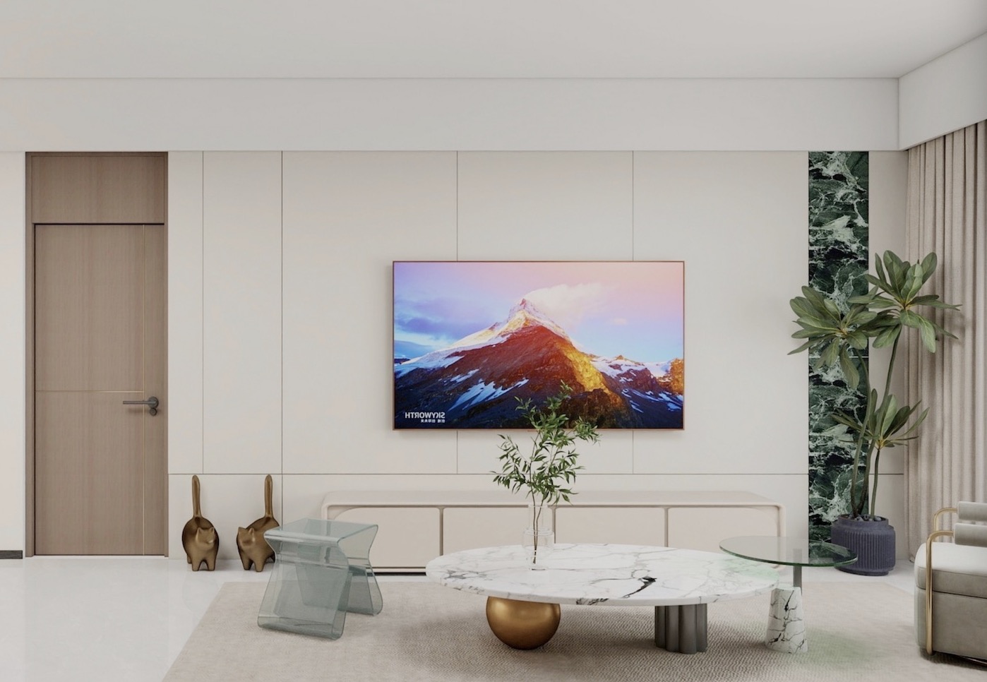 TV Feature Wall Cabinet